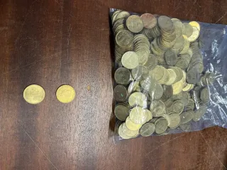 Monedas de Pesetas y Franco