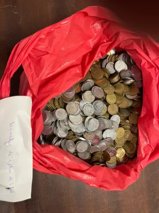 Monedas de Pesetas y Franco