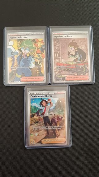 Lote 6 Cartas Pokémon