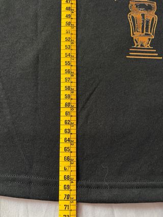 Camiseta Lorna Shore Doble Estampado 70cm Largo