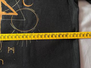 Camiseta Lorna Shore Doble Estampado 70cm Largo