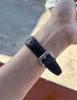 Reloj Duward Negro y Plateado