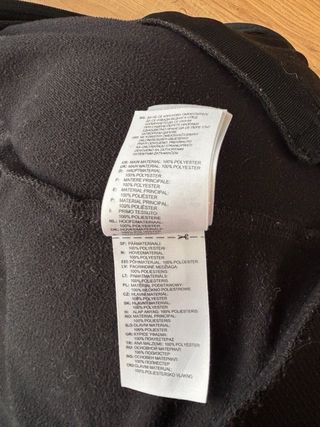 Chaqueta Adidas Real Madrid Negra Talla M