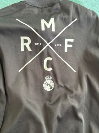 Chaqueta Adidas Real Madrid Negra Talla M