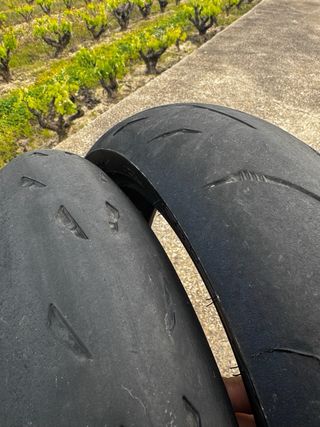 Juego Neumáticos Moto 120 + 160