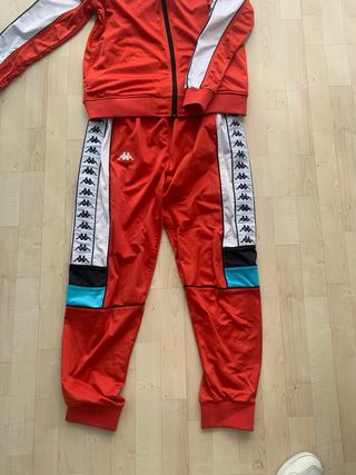 Chandal Kappa Vintage Años 90 Rojo