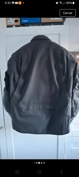 Chaqueta Moto BMW Negra