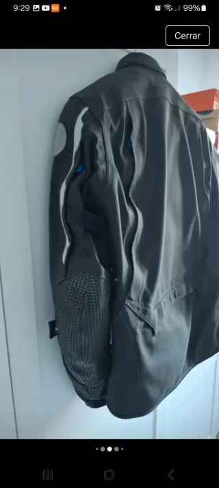 Chaqueta Moto BMW Negra