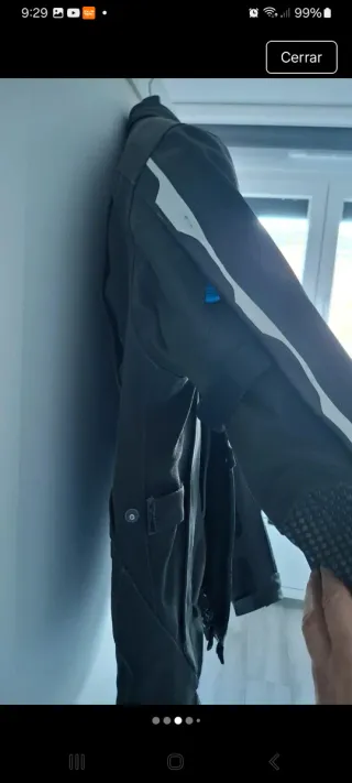Chaqueta Moto BMW Negra