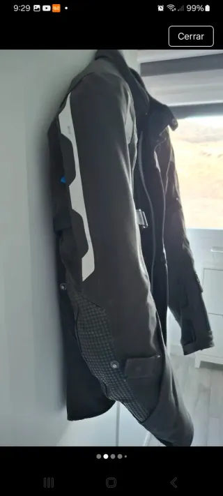Chaqueta Moto BMW Negra