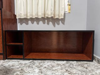 Muebles de oficina madera y cuero