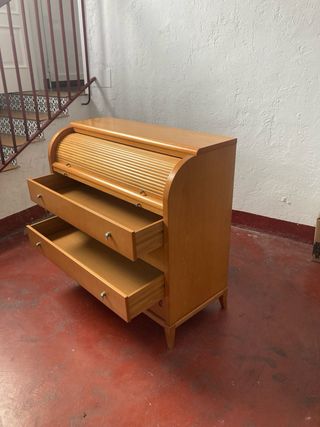 Mueble de entrada / Buró de madera