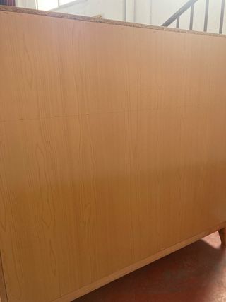 Mueble de entrada / Buró de madera