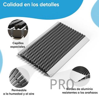 Tappeto in alluminio per ingresso casa - West