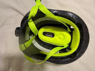 Casco Bici Bebé Btwin 2XS Amarillo