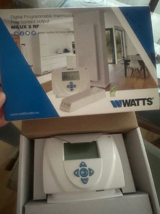 Termostato Digital Programable MILUX 2 RF NUEVO