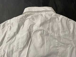Camicia bianca con bottoni madreperla - Terranova