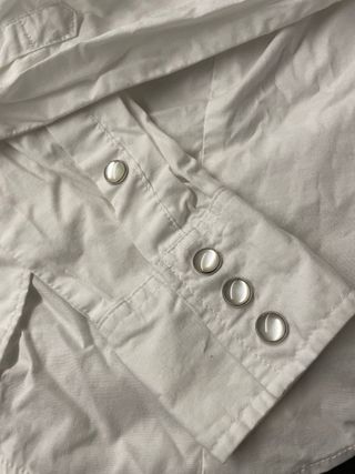Camicia bianca con bottoni madreperla - Terranova