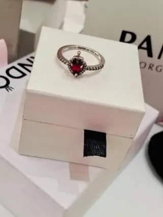 Anillo Pandora Corazón Disney