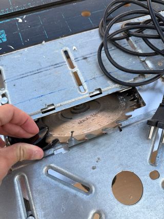 Sierra Circular de Mesa Wolfcraft Portátil