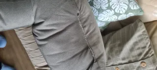 Cojín de lectura grande gris