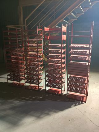 Estantería Metálica Wurth Roja