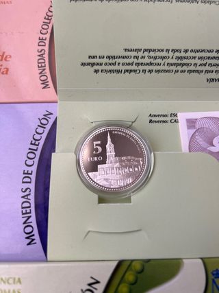 Lote 22 Monedas Plata Colección Provincias