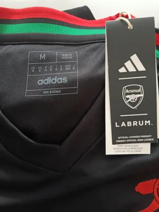 Camiseta Adidas Arsenal Negra