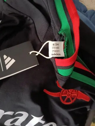 Camiseta Adidas Arsenal Negra