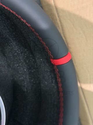 Volante AMG Mercedes Benz Premium Cuciture Rosso