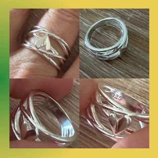 Anillo Corazón Plata 925