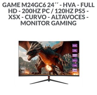 Monitor Gaming M24GC6 24 Full HD 200Hz
