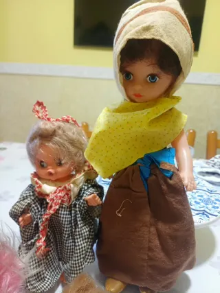 Lotto Bamboline Vintage Anni '70