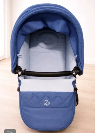 Cochecito Bebé Jane Muum 3 Piezas Azul