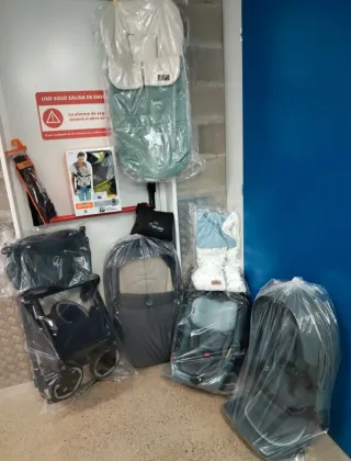 Cochecito Bebé Jane Muum 3 Piezas Azul