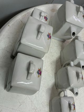 Conjunto porcelana Carmen flores