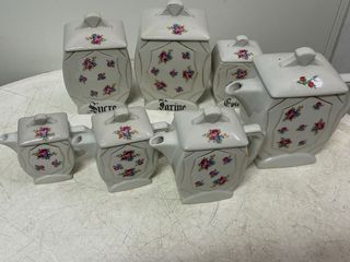 Conjunto porcelana Carmen flores