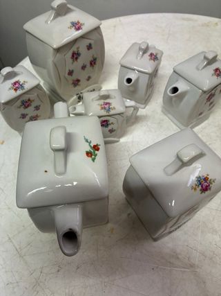 Conjunto porcelana Carmen flores