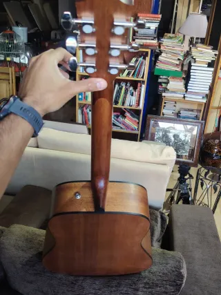 Guitarra Fender CD100 LH Natural Zurda