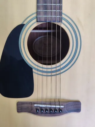 Guitarra Fender CD100 LH Natural Zurda