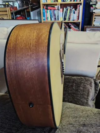 Guitarra Fender CD100 LH Natural Zurda