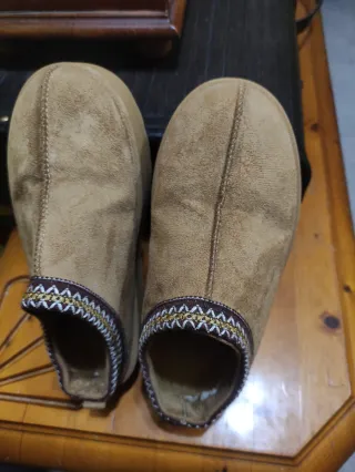 Zapatillas Zueco Camel Sin Estrenar