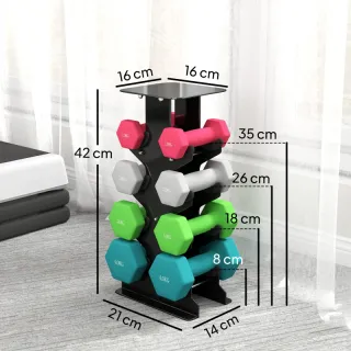 Juego Mancuernas 1-4kg