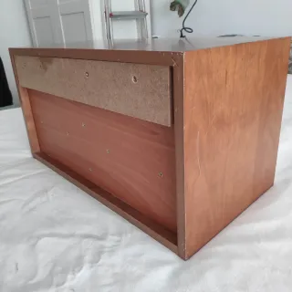 Mueble Auxiliar Porta CDs Madera