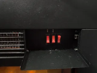 Chimenea LED con radiador 2 potencias