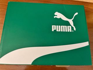Zapatillas Puma Caven Blancas y Azul Talla 42.5