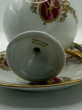 Tazzina Limoges Francese con piattino
