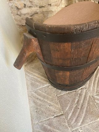 Sillón de cubeta antiguo