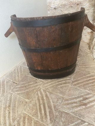 Sillón de cubeta antiguo