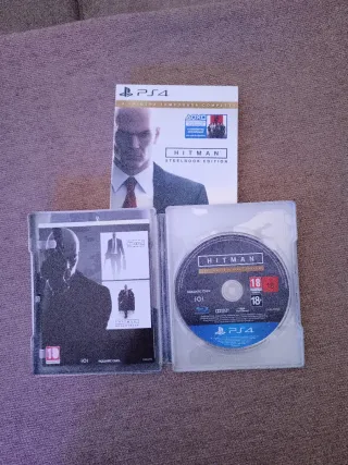 HITMAN (Steelbook Edition) + HITMAN 2 PS4